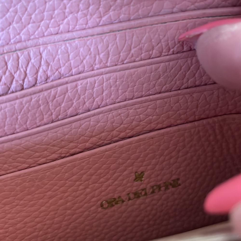 Ora Delphne pink zip around wallet - Picture 8 of 8
